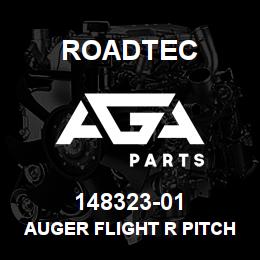 148323-01 Roadtec AUGER FLIGHT R PITCH CENTER (C2) | AGA Parts