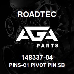 148337-04 Roadtec PINS-C1 PIVOT PIN SB-1500B | AGA Parts