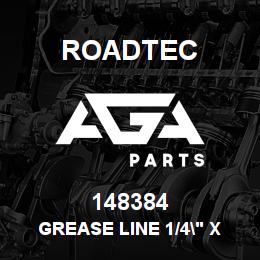 148384 Roadtec GREASE LINE 1/4" X 42" FLEX HOSE | AGA Parts