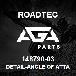 148790-03 Roadtec DETAIL-ANGLE OF ATTACK SLEEVE | AGA Parts