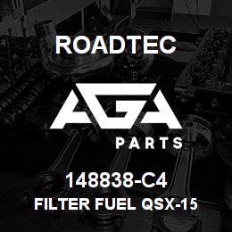 148838-C4 Roadtec FILTER FUEL QSX-15 | AGA Parts