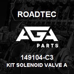 149104-C3 Roadtec KIT SOLENOID VALVE ASSEMBLY | AGA Parts