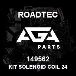 149562 Roadtec KIT SOLENOID COIL 24V DIN | AGA Parts