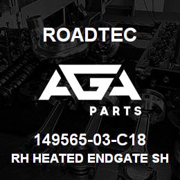 149565-03-C18 Roadtec RH HEATED ENDGATE SHOE | AGA Parts
