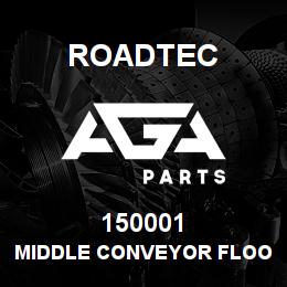 150001 Roadtec MIDDLE CONVEYOR FLOOR PLATE | AGA Parts