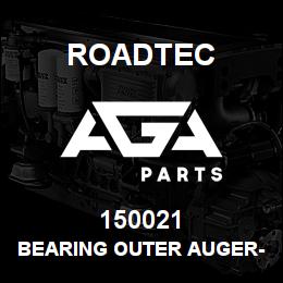 150021 Roadtec BEARING OUTER AUGER-NON-GREASABLE | AGA Parts