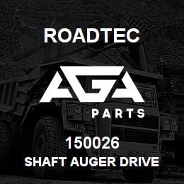 150026 Roadtec SHAFT AUGER DRIVE | AGA Parts