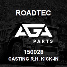150028 Roadtec CASTING R.H. KICK-IN AUGER | AGA Parts