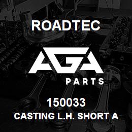 150033 Roadtec CASTING L.H. SHORT AUGER | AGA Parts
