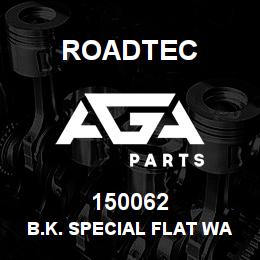 150062 Roadtec B.K. SPECIAL FLAT WASHERS | AGA Parts