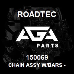 150069 Roadtec CHAIN ASSY W/BARS - 100 PITCHES | AGA Parts