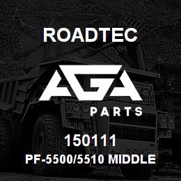 150111 Roadtec PF-5500/5510 MIDDLE FLOOR PLATE | AGA Parts