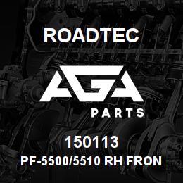 150113 Roadtec PF-5500/5510 RH FRONT FLOOR PLATE | AGA Parts