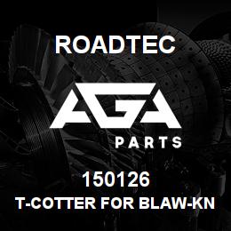 150126 Roadtec T-COTTER FOR BLAW-KNOX CONV CHAIN | AGA Parts