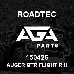 150426 Roadtec AUGER QTR.FLIGHT R.H. 16" | AGA Parts