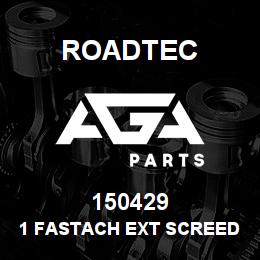 150429 Roadtec 1 FASTACH EXT SCREED PLATE | AGA Parts