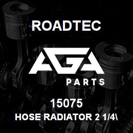 15075 Roadtec HOSE RADIATOR 2 1/4" | AGA Parts