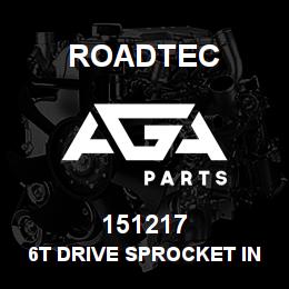 151217 Roadtec 6T DRIVE SPROCKET INNER & OUTER | AGA Parts
