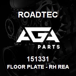 151331 Roadtec FLOOR PLATE - RH REAR | AGA Parts