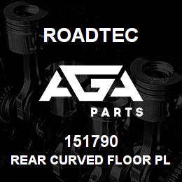 151790 Roadtec REAR CURVED FLOOR PLATE-461/551/561 | AGA Parts