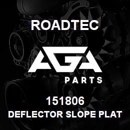 151806 Roadtec DEFLECTOR SLOPE PLATE | AGA Parts