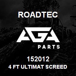 152012 Roadtec 4 FT ULTIMAT SCREED LH EXTENSION | AGA Parts