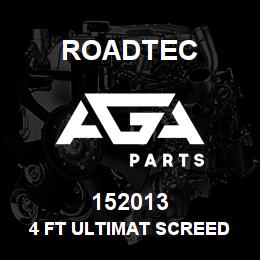152013 Roadtec 4 FT ULTIMAT SCREED RH EXTENSION | AGA Parts