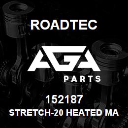 152187 Roadtec STRETCH-20 HEATED MAIN SCREED - OPT | AGA Parts