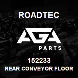 152233 Roadtec REAR CONVEYOR FLOOR PLATE | AGA Parts