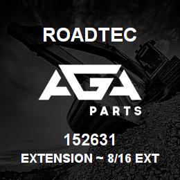 152631 Roadtec EXTENSION ~ 8/16 EXTENDA-MAT R.H. | AGA Parts