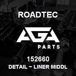 152660 Roadtec DETAIL ~ LINER MIDDLE | AGA Parts
