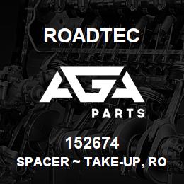 152674 Roadtec SPACER ~ TAKE-UP, ROLLER | AGA Parts
