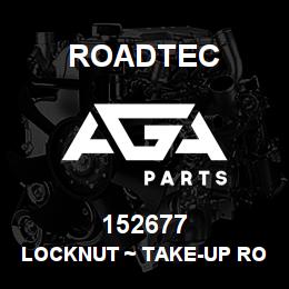 152677 Roadtec LOCKNUT ~ TAKE-UP ROLLER | AGA Parts