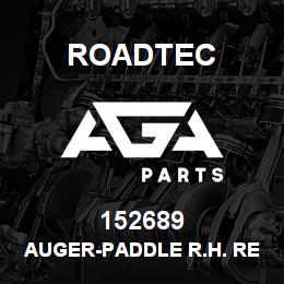 152689 Roadtec AUGER-PADDLE R.H. REVERSING | AGA Parts