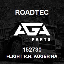 152730 Roadtec FLIGHT R.H. AUGER HALF 16" | AGA Parts