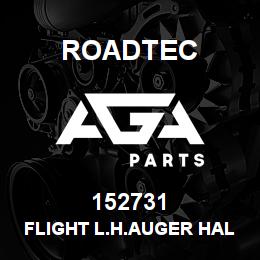 152731 Roadtec FLIGHT L.H.AUGER HALF 16" | AGA Parts
