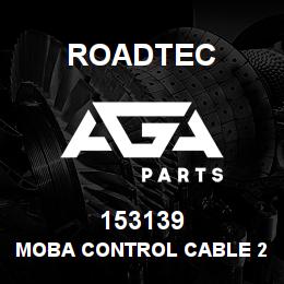 153139 Roadtec MOBA CONTROL CABLE 24V SLOPE CONTR | AGA Parts