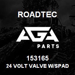 153165 Roadtec 24 VOLT VALVE W/SPADE CONNECTORS | AGA Parts