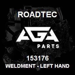 153176 Roadtec WELDMENT - LEFT HAND SCREED EXTENSION | AGA Parts
