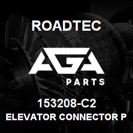 153208-C2 Roadtec ELEVATOR CONNECTOR PIN W/KEEPER | AGA Parts