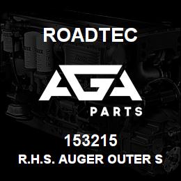 153215 Roadtec R.H.S. AUGER OUTER STARTER | AGA Parts