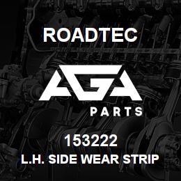 153222 Roadtec L.H. SIDE WEAR STRIP | AGA Parts