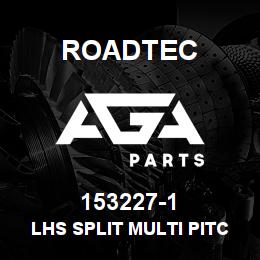 153227-1 Roadtec LHS SPLIT MULTI PITCH 22 AUGER HALF | AGA Parts