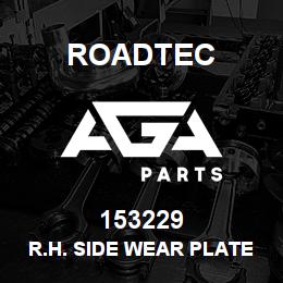 153229 Roadtec R.H. SIDE WEAR PLATE | AGA Parts