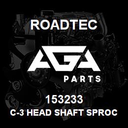 153233 Roadtec C-3 HEAD SHAFT SPROCKET W/ SPACERS & FASTENERS | AGA Parts