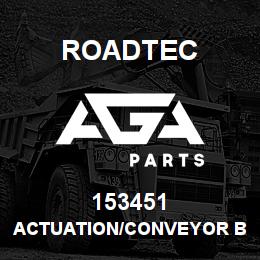 153451 Roadtec ACTUATION/CONVEYOR BELT | AGA Parts