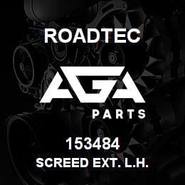 153484 Roadtec SCREED EXT. L.H. | AGA Parts