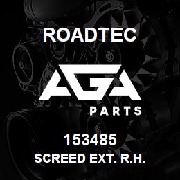 153485 Roadtec SCREED EXT. R.H. | AGA Parts