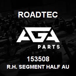 153508 Roadtec R.H. SEGMENT HALF AUGER | AGA Parts