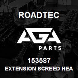 153587 Roadtec EXTENSION SCREED HEAT PAD ELEMENT | AGA Parts